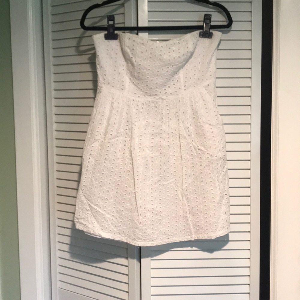 White sun dress